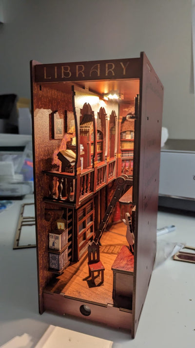Best Selling Book Nook DIY 3D Wooden Puzzle